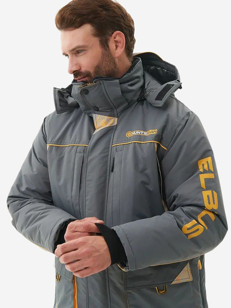 Костюм мужской Huntsman Elbrus, зимний из мембранной ткани, для охоты и рыбалки