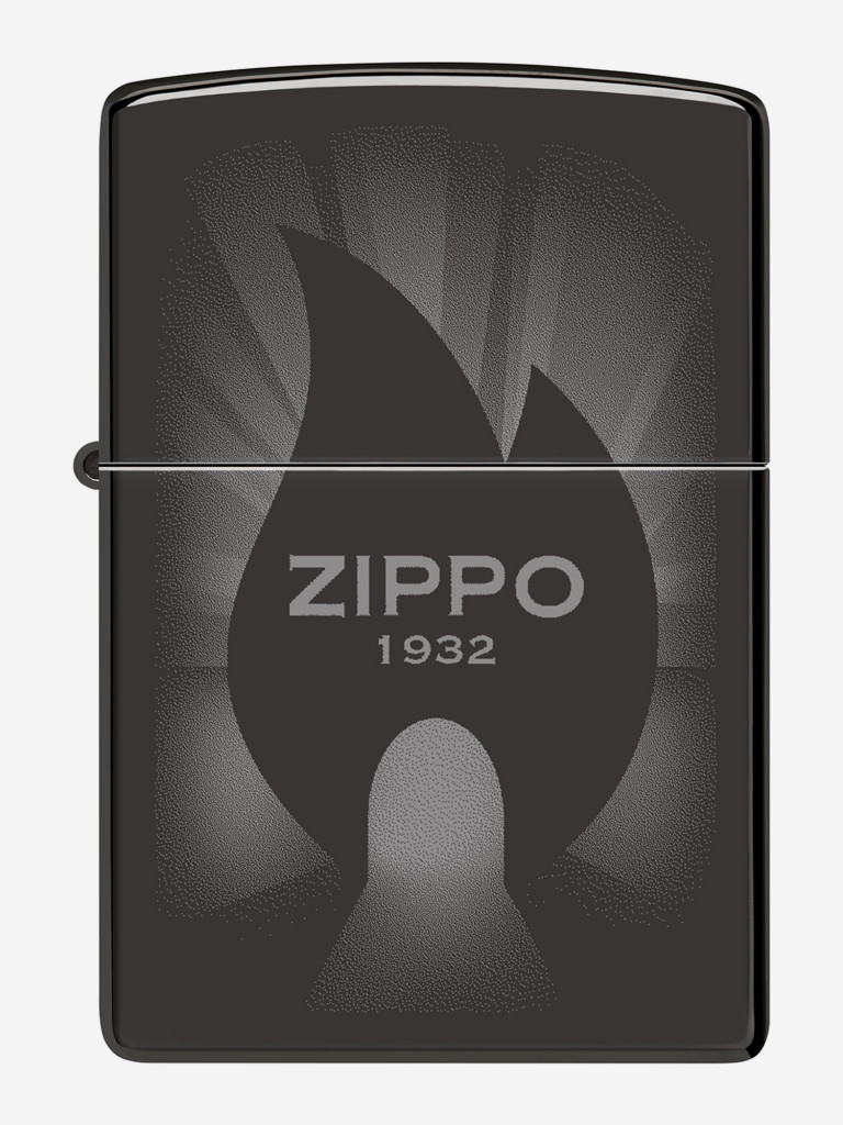 Зажигалка бензиновая ветроустойчивая Zippo Radiant High Polish Black