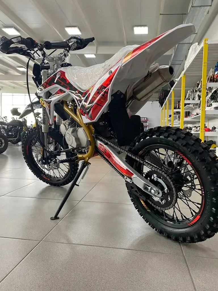 Питбайк PROMAX FIDET 145E PRO 17/14, премиальные компоненты двигатель YX153 (YINXIANG), карбюратор NIBBI, PRO-серия