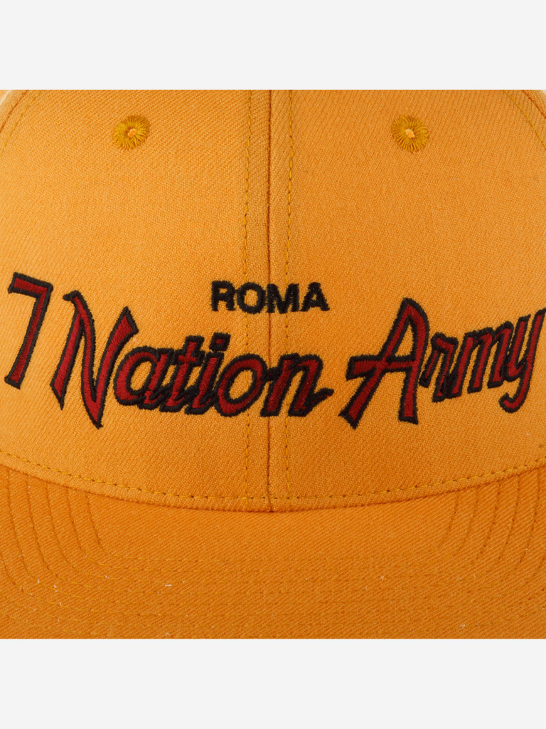 Бейсболка с прямым козырьком HOOD 100-MWL003-IT003-MU 7 Nation Army, Roma (желтый)
