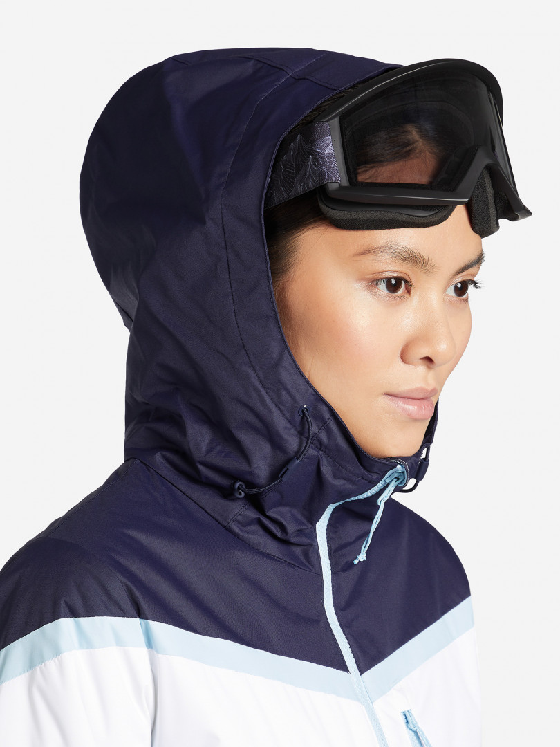 фото Куртка утепленная женская columbia snow shredder jacket, голубой