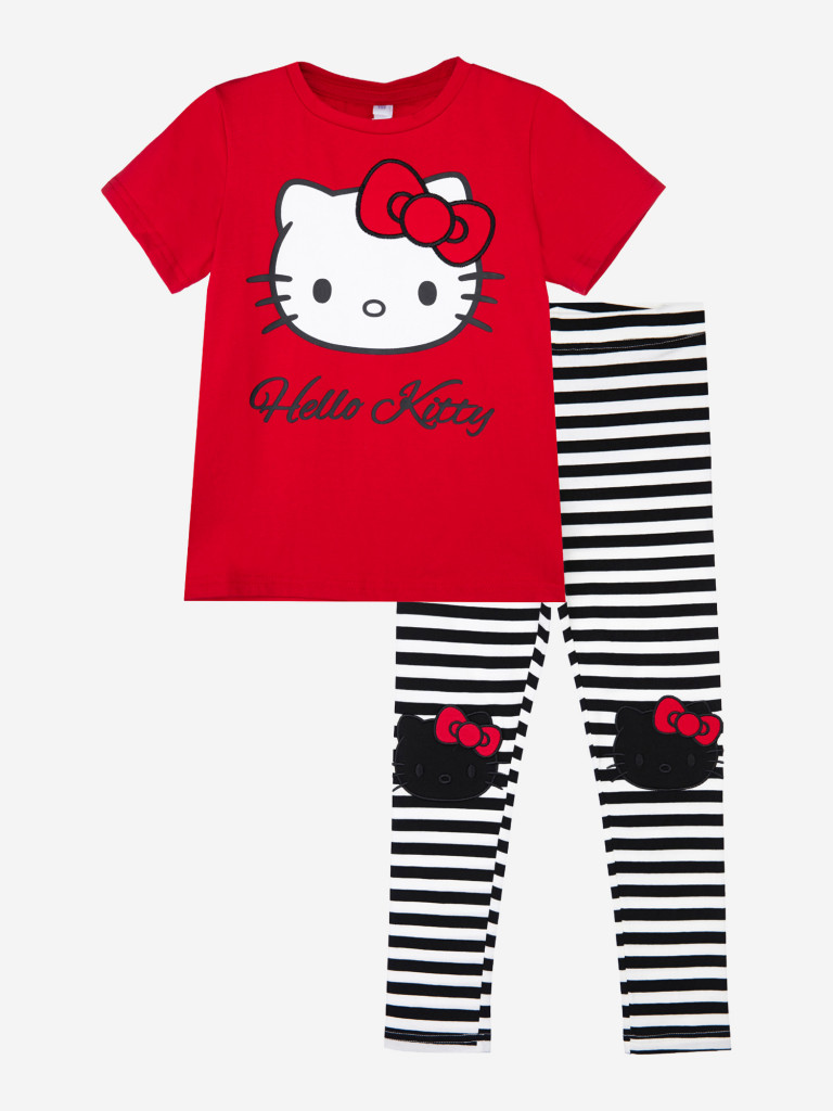 Комплект для девочек: футболка, легинсы PlayToday