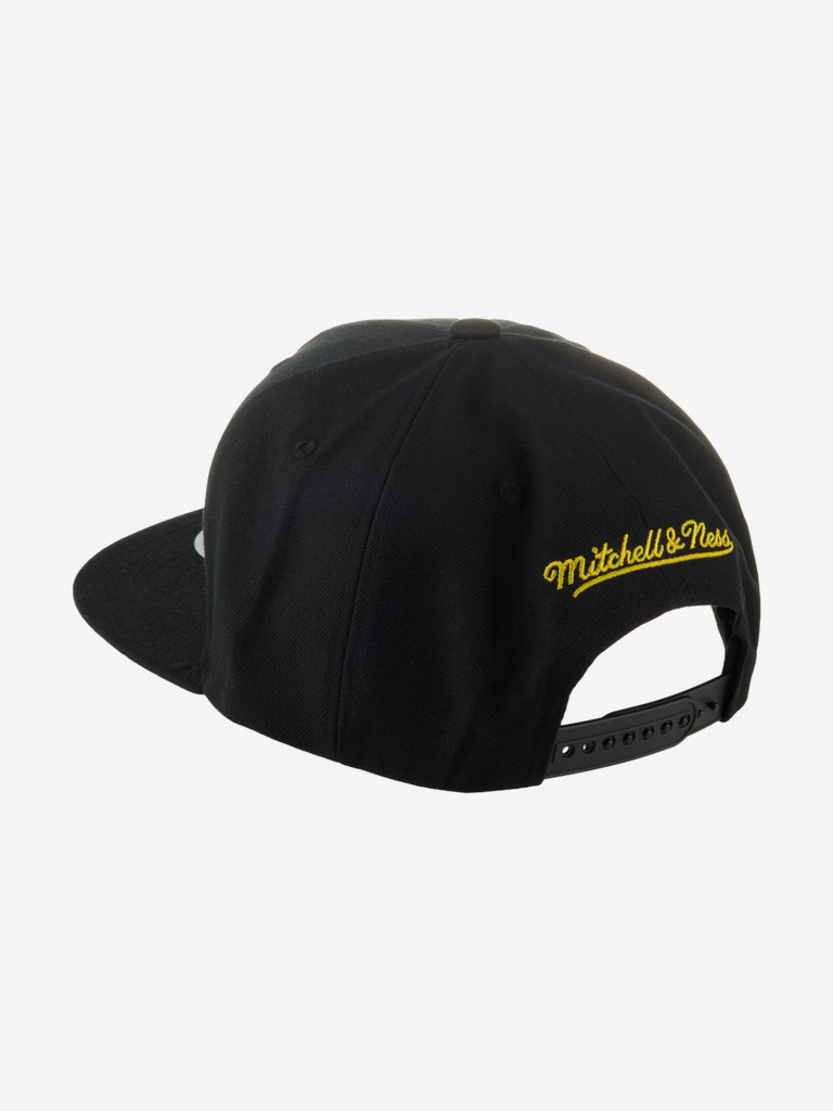 Бейсболка с прямым козырьком MITCHELL NESS HHSS6086-BBNYYPPPBLCK Boston Bruins NHL