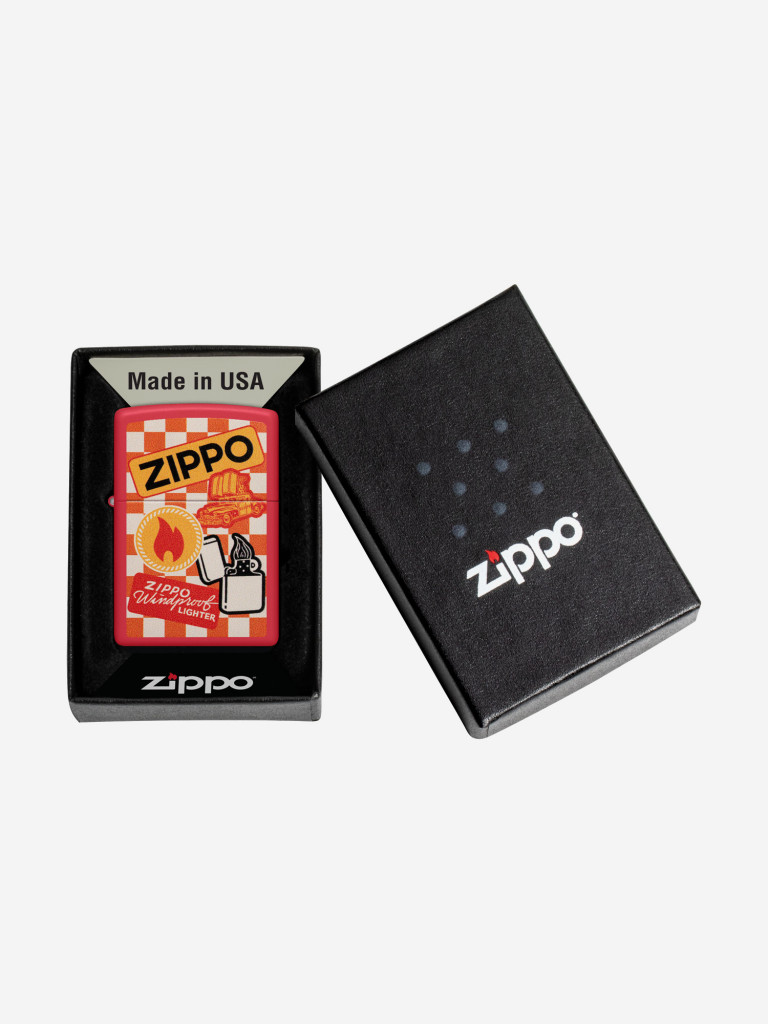 Зажигалка бензиновая ZIPPO 48998 Retro