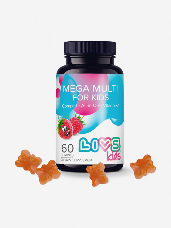 Комплекс мега мультивитамин для детей LIVS, 60 шт.