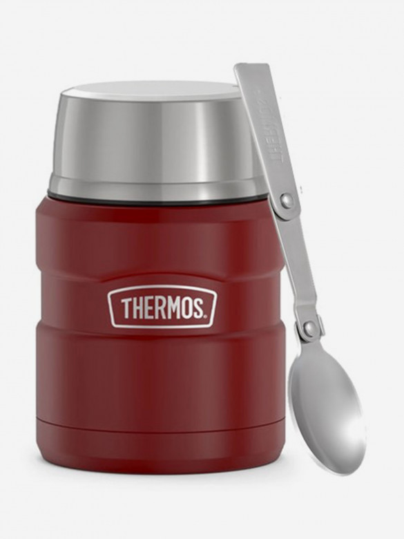 Термос для еды 470 мл THERMOS KING-3000 красный