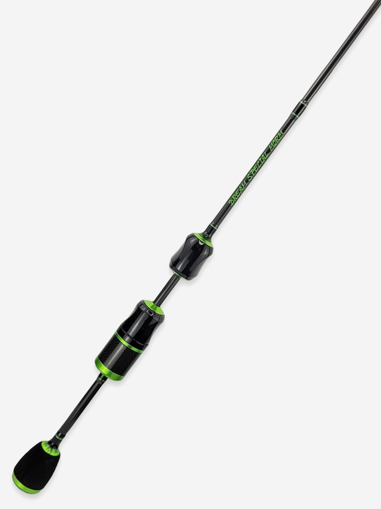 Спиннинг для рыбалки Fish Crystal DREAM SPECIAL MORM DSM602XUL-S-21, монолитная вершинка, 1.80м 0.5-2.0гр, 2 секц.