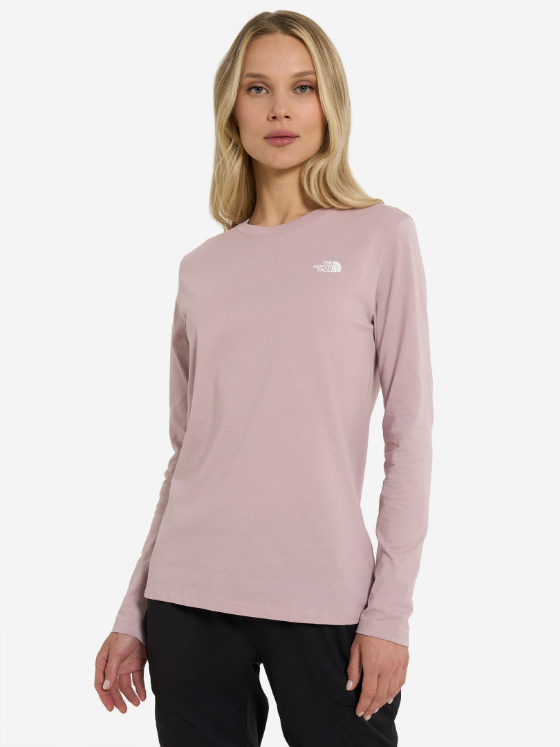 Лонгслив женский The North Face Simple Dome Розовый 3199₽