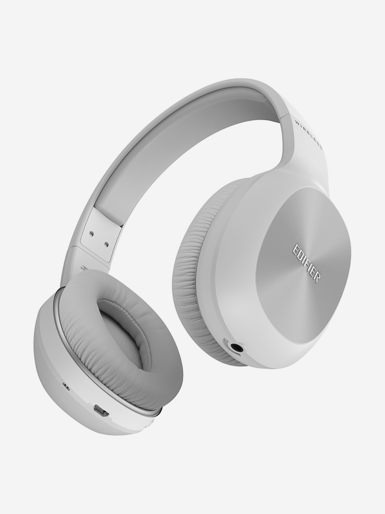 Наушники Edifier W800BT Plus, 3.5 мм/Bluetooth, накладные, белый