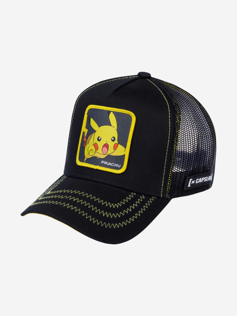 Бейсболка с сеточкой CAPSLAB CL/PKM2/1/PIK7 Pokemon Pikachu