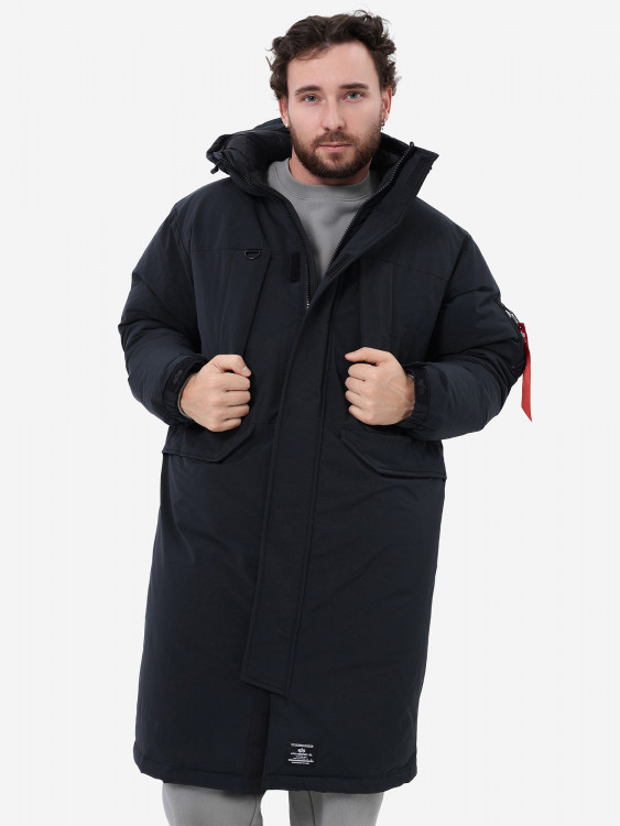 Парка длинная зимняя мужская Seal Long Puffer Parka Alpha Industries