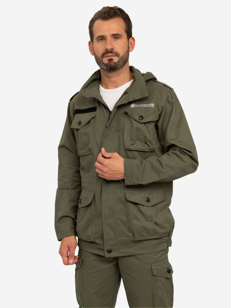 Костюм летний мужской Huntsman Крафт ткань Cotton