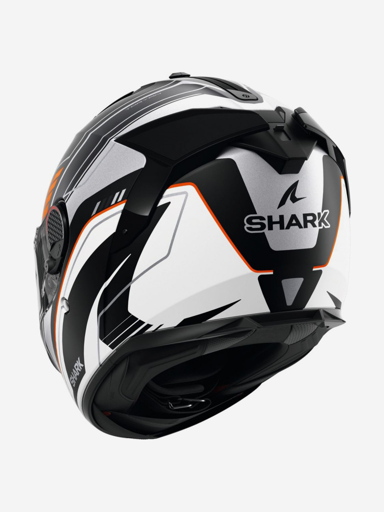 Мотошлем интеграл Shark SPARTAN GT PRO TORYAN MAT Black/Orange/Silver