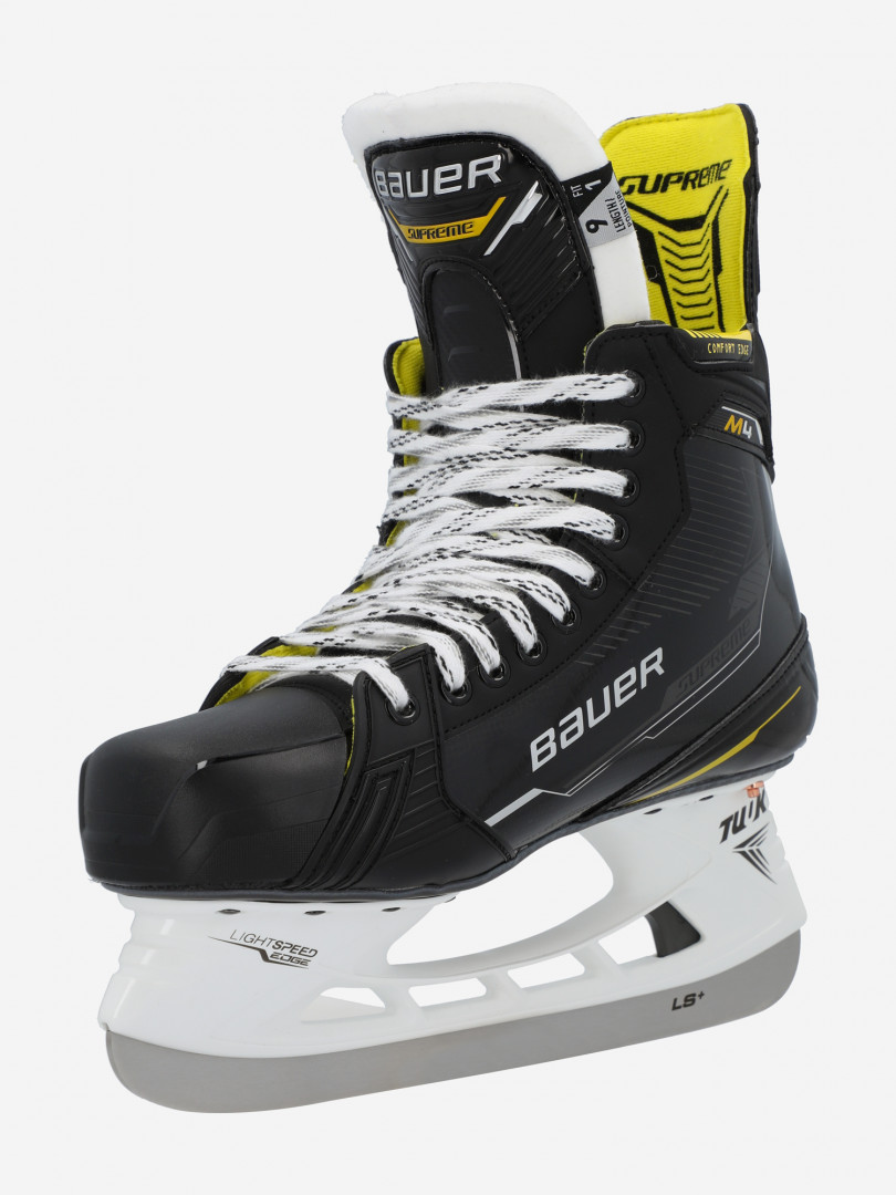 Коньки хоккейные Bauer Supreme M4 Skate SR 28270010299 Черный, размер 44.5,43,41, фото 2