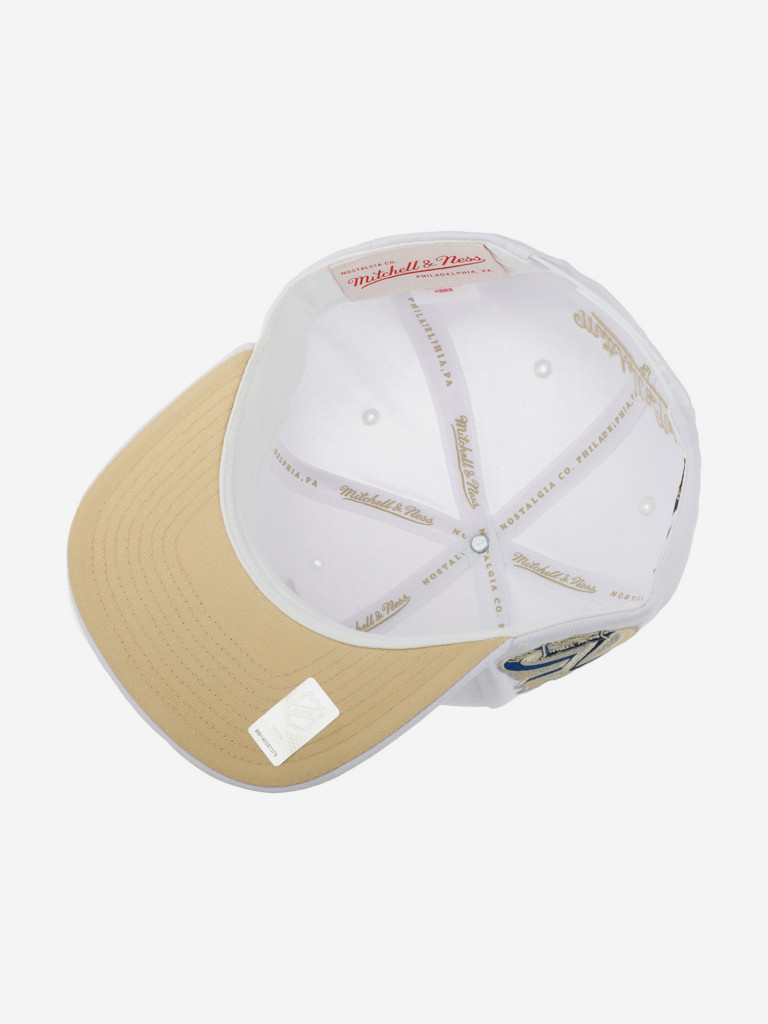 Бейсболка с прямым козырьком MITCHELL NESS HHSS5744-NYAYYPPPWHIT New York Rangers NHL