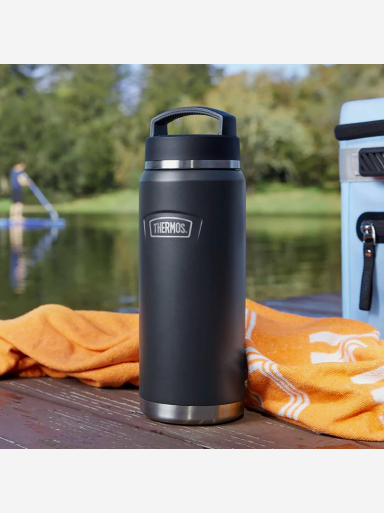 Термобутылка для чая 1,2 л THERMOS ICON-212 черная