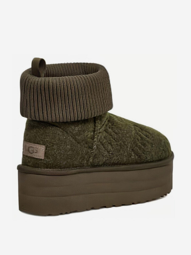 Угги UGG Classic Mini Platform Felted