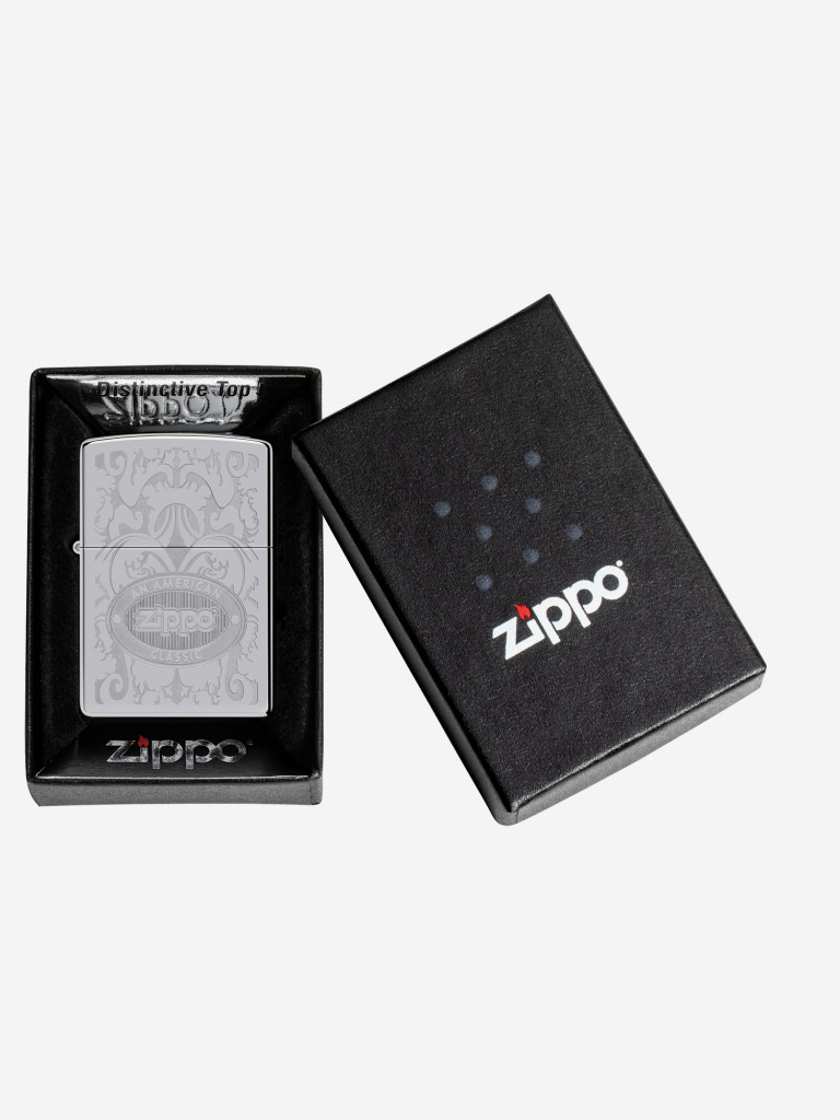 Зажигалка бензиновая ZIPPO 24751 Crown Stamp