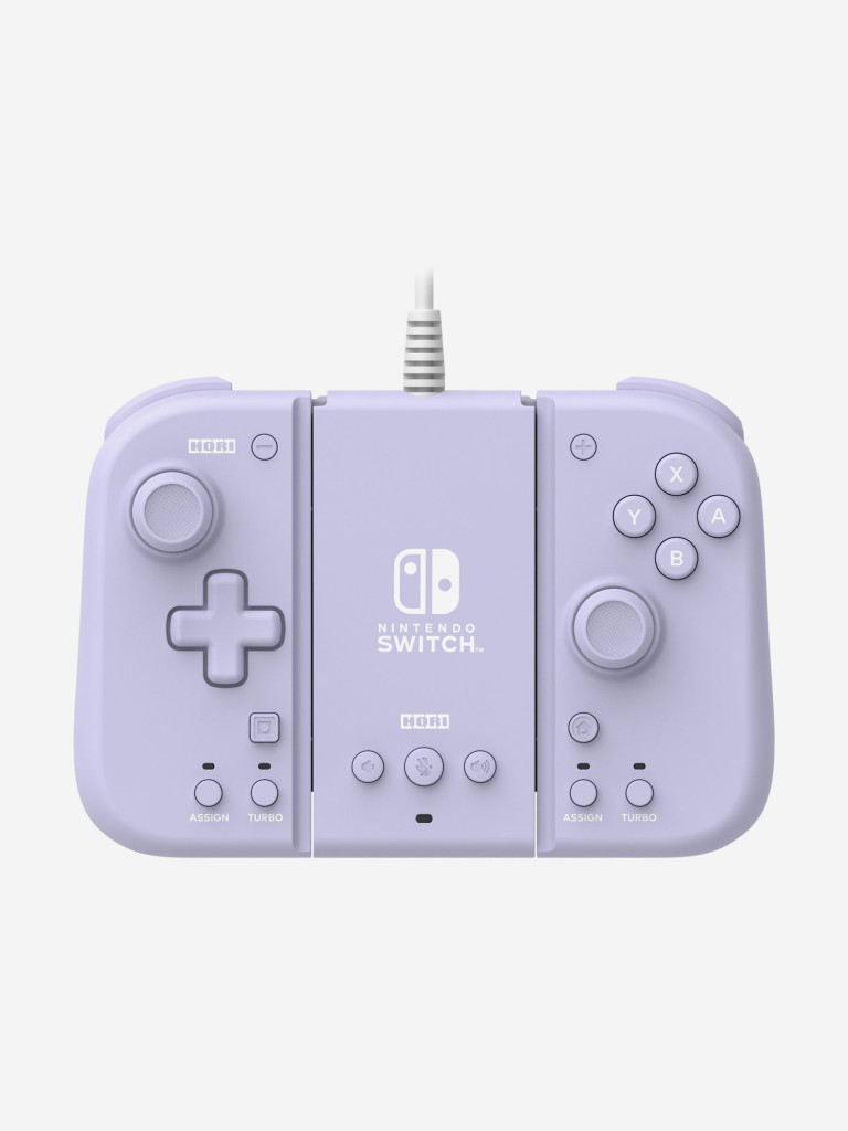 Контроллер HORI для Nintendo Switch Split Pad Pro Attachment / Lavender (NSW-428U)