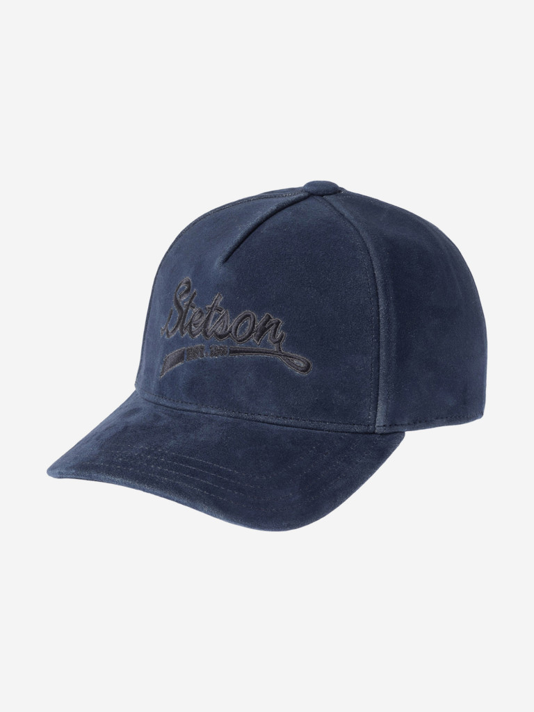 Бейсболка STETSON 7757201 TRUCKER CAP DENIM LEATHER