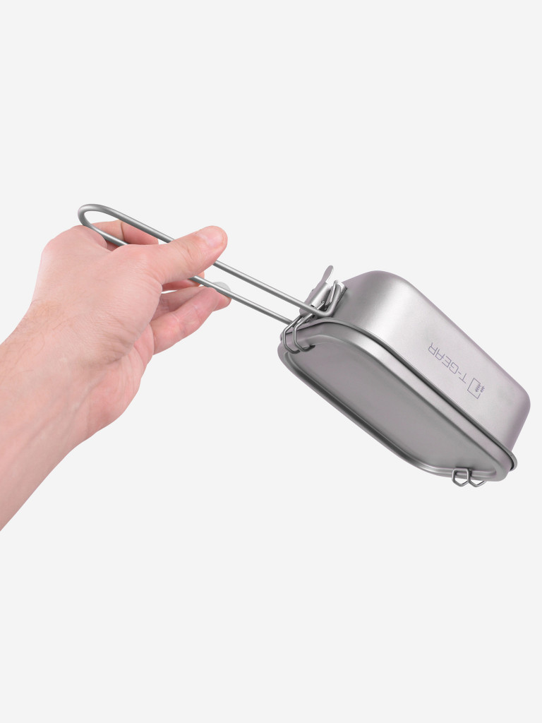 Ланч-бокс титановый T-Gear Titanium Lunchbox 800