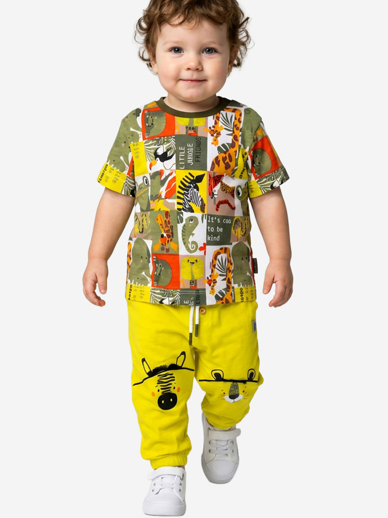 Комплект для мальчиков: футболка, брюки PlayToday