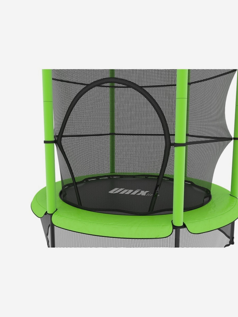 Батут каркасный для детей UNIX Line Kids 4,6 ft, общий диаметр 140 см, до 50 кг
