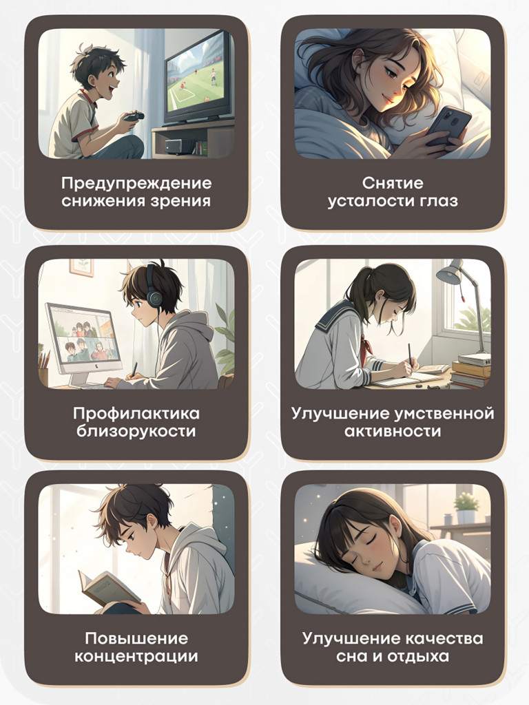 Массажёр для глаз Yamaguchi Galaxy Eye Junior