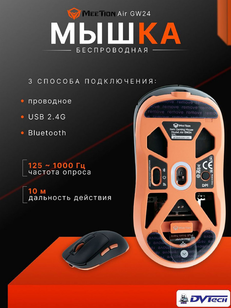 Игровая мышь MEETION GW24