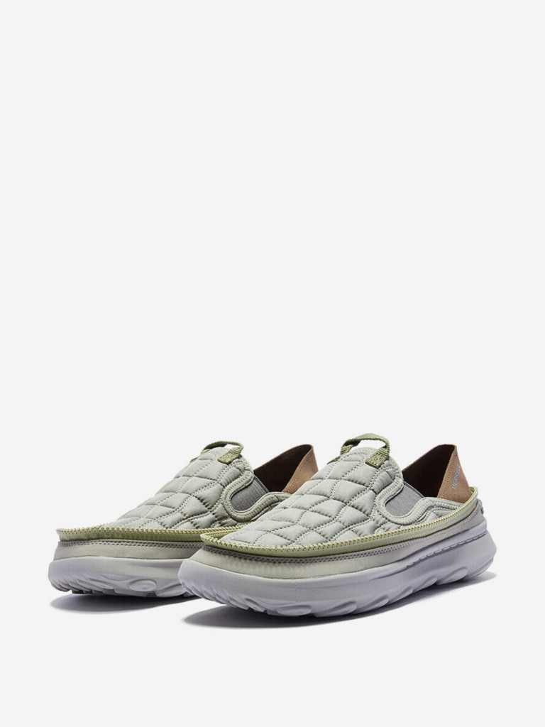 Кроссовки Merrell Hut Moc 2 Slip-on Abrasion-Resistant Slip-Resistant Low-Top Comfortable Casual Shoes Men's Bean Gray Green