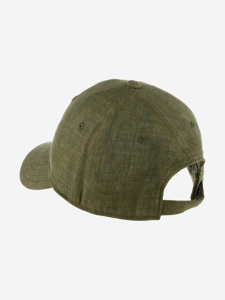 Бейсболка STETSON 7713101 BASEBALL CAP LINEN (оливковый)