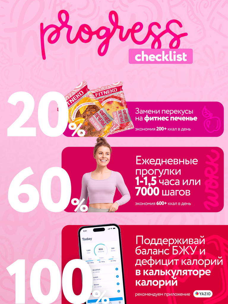 FITNEKO Протеиновое печенье с мармеладными кусочками, без сахара, ассорти вкусов, 9шт х 40г