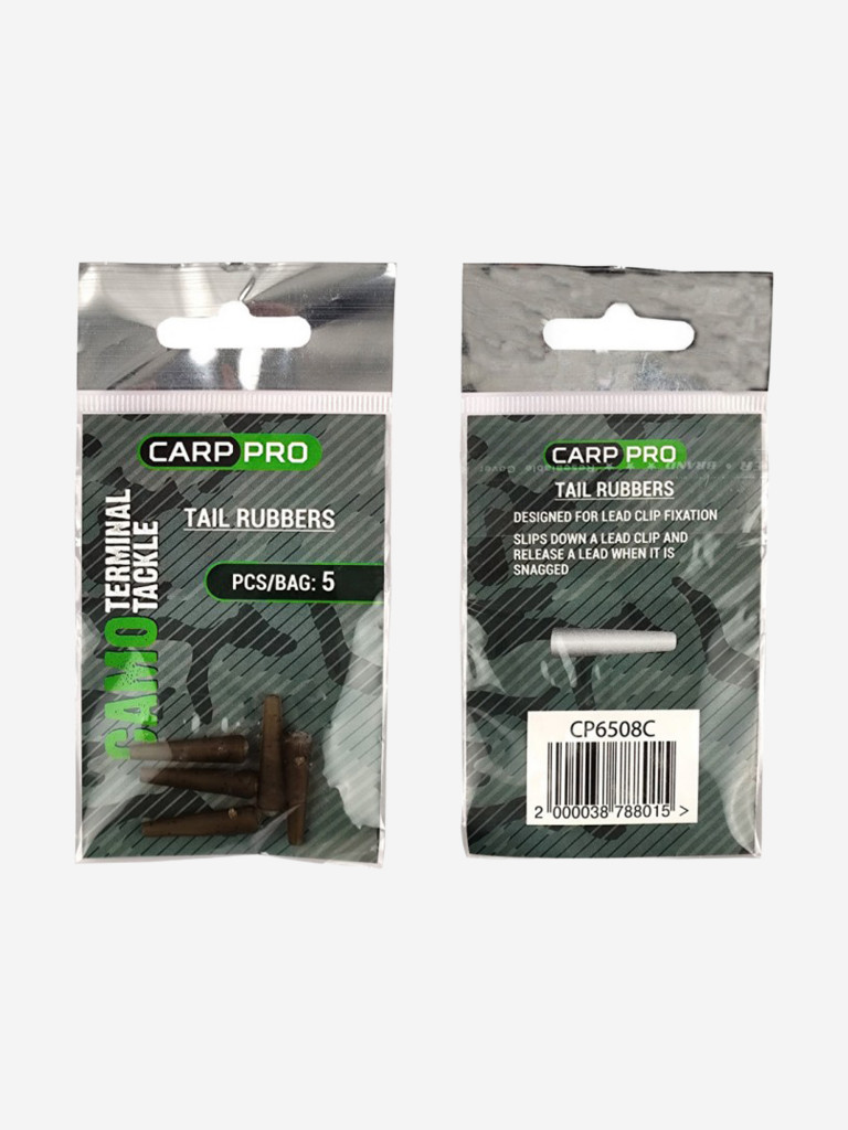Конус для клипсы CARP PRO Tail Rubbers Camo 5шт