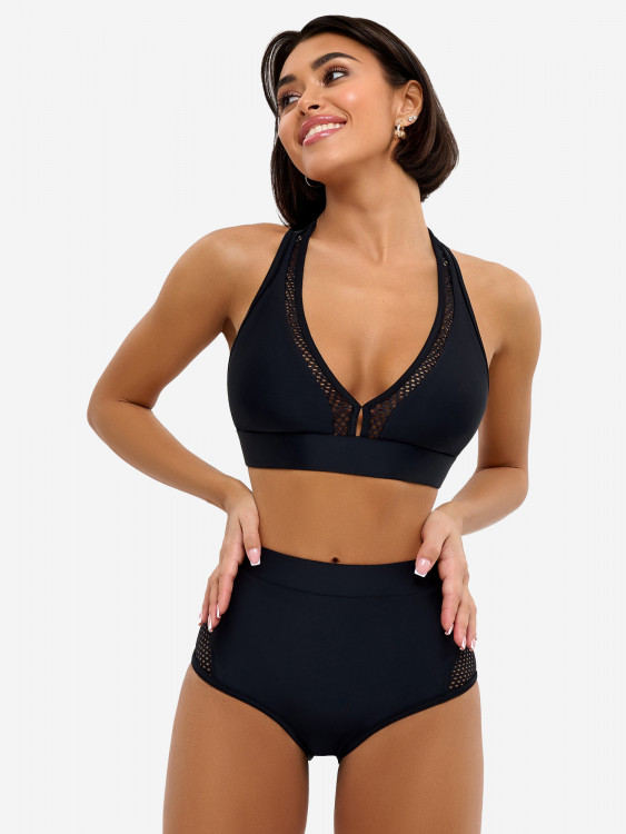 Купальник раздельный женский Bona Fide Scandal Swim Suit "Black"
