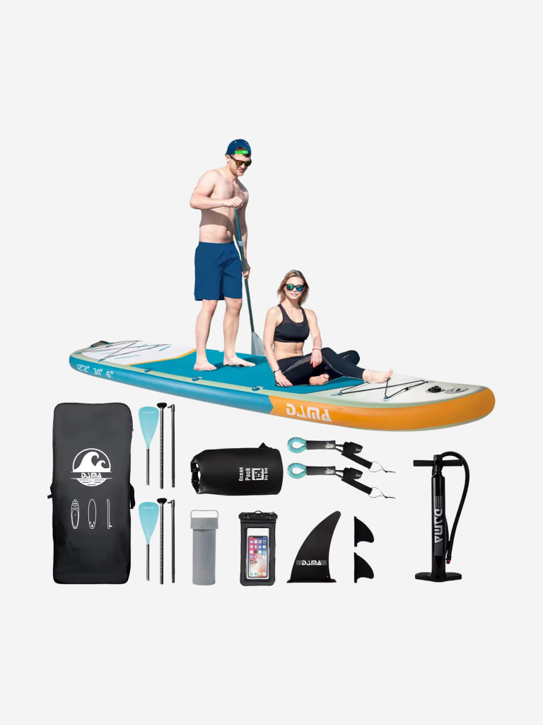 Надувная SUP-доска DAMA SERIES Fresh Water Couple, 12'2" 370*87*15 см