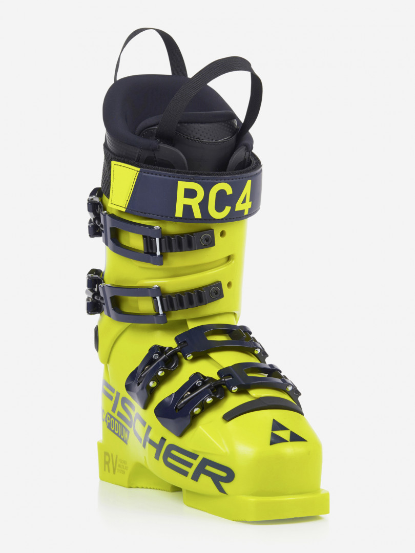 фото Ботинки горнолыжные детские fischer rc4 podium lt 70, желтый