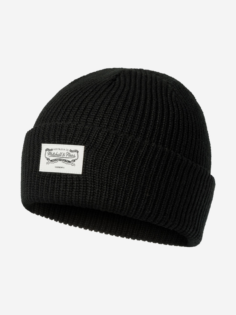 Шапка с отворотом MITCHELL NESS HK8115-MNNBLCK
