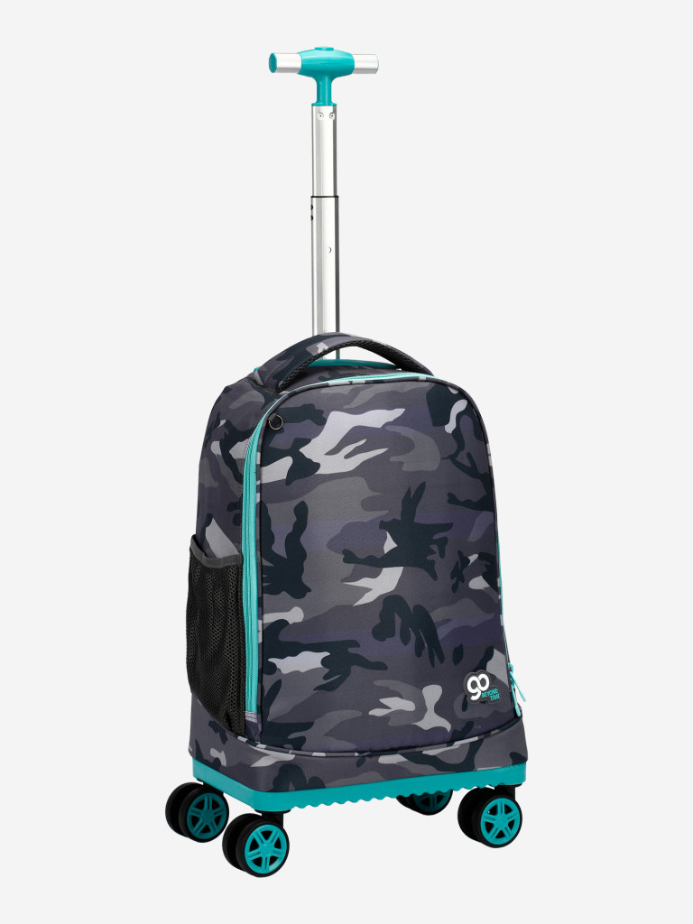 Чемодан детский BEYOND TIME D04 Камуфляж серый