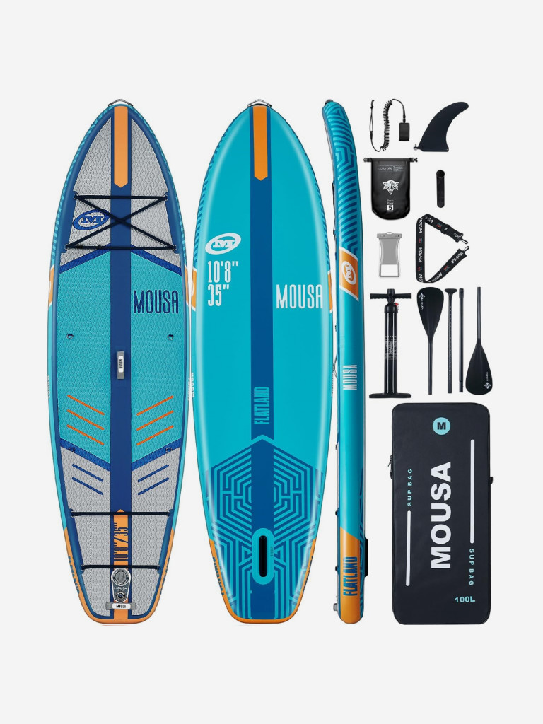 Надувной двухслойный SUP-борд MOUSA Full Eva BLUE, 10'5"x35"x6" 320*88*15 см, сапборд
