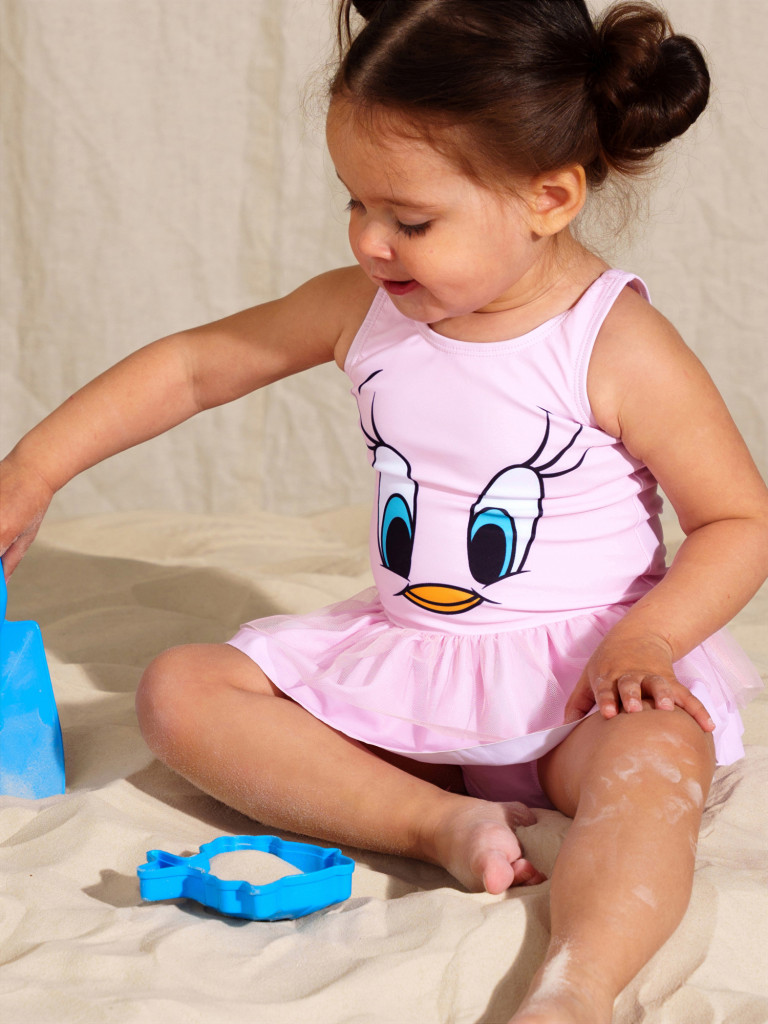 Купальник слитный для девочек PlayToday