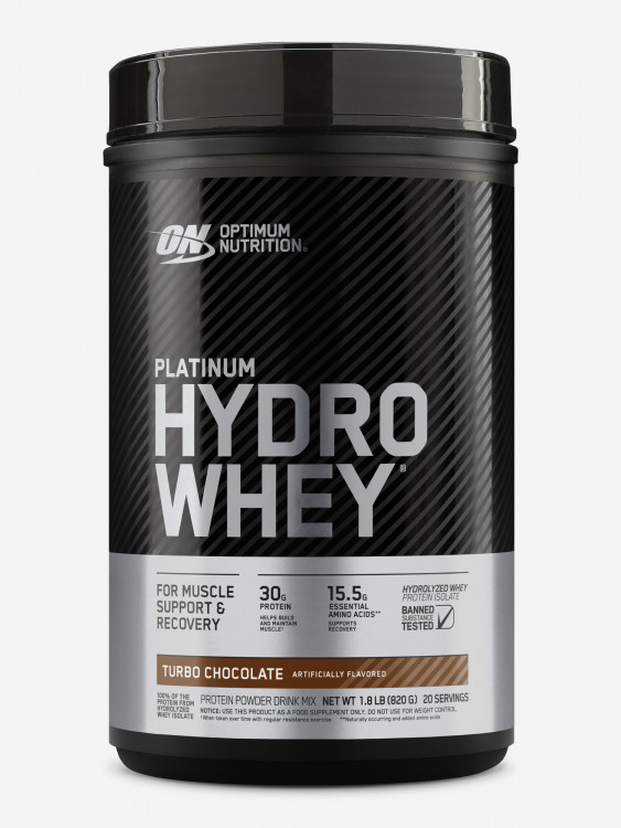 Протеин Optimum Nutrition Платинум ГидроВей, 820 г, Турбо шоколад