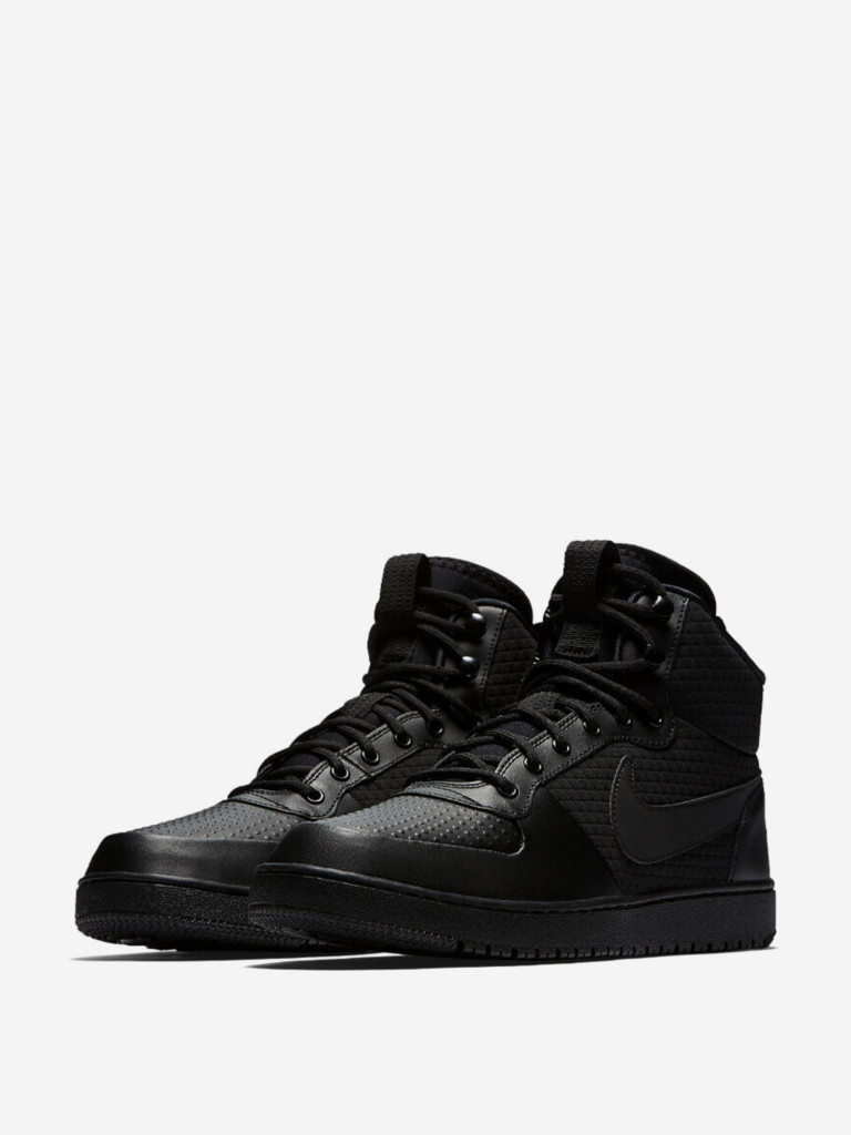 Кроссовки Nike Court Borough Mid Winter Triple Black