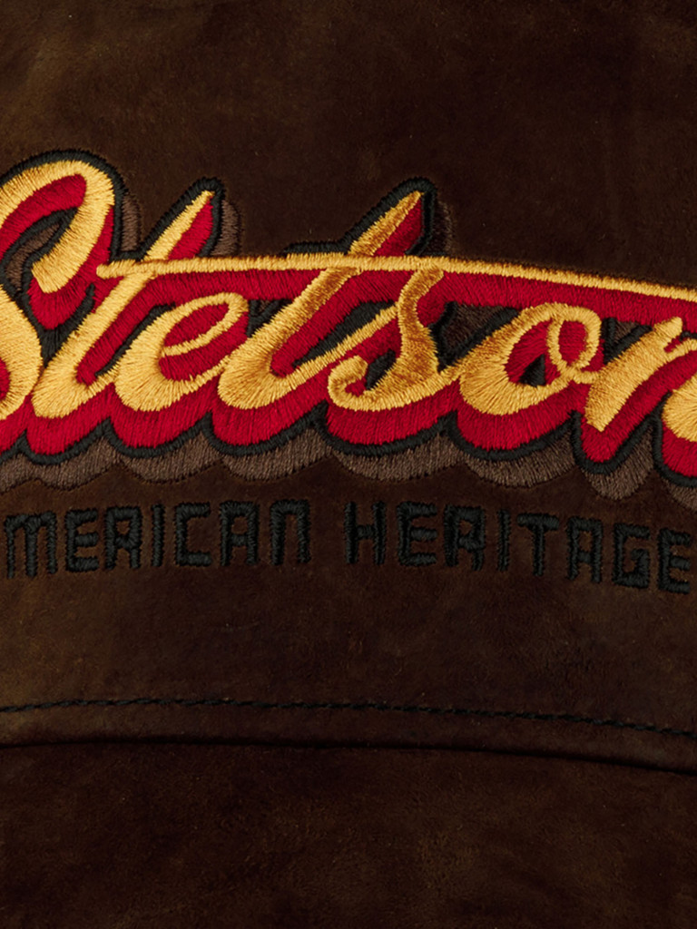 Бейсболка STETSON 7767201 TRUCKER CAP OILY GOAT SUEDE (коричневый)
