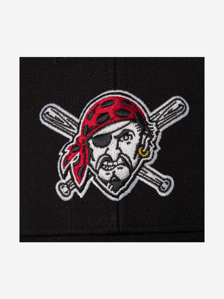 Бейсболка 47 BRAND B-MVP20WBV-BKB Pittsburgh Pirates MLB (черный)