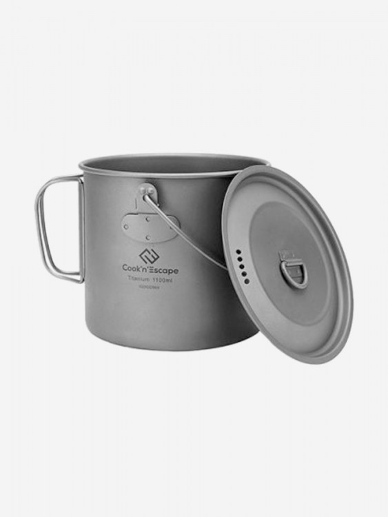 Кастрюля KingCamp 1100ml Titanium Soloist