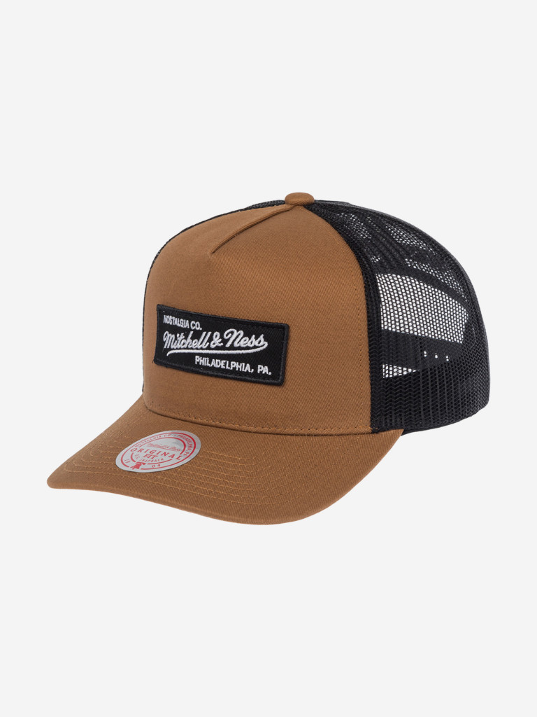Бейсболка с сеточкой MITCHELL NESS 5HSSINTL648-MNNTAN1 (коричневый)