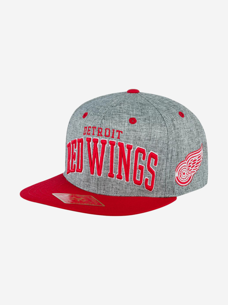 Бейсболка с прямым козырьком AMERICAN NEEDLE 42992A-DRW Detroit Red Wings Stanton NHL