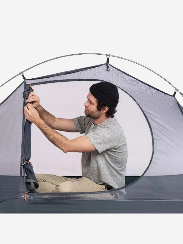 Палатка одноместная Naturehike NH18A095-D 20D сверхлегкая с ковриком трехсезонная