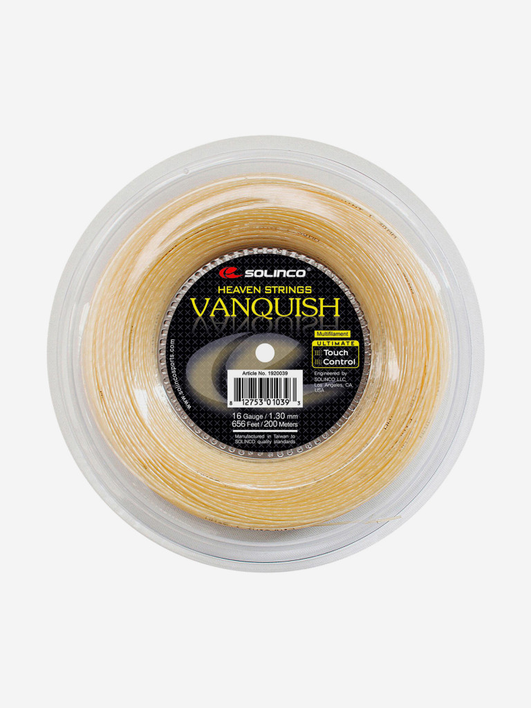 Струна для теннисной ракетки Solinco Vanquish 1.30(200m)