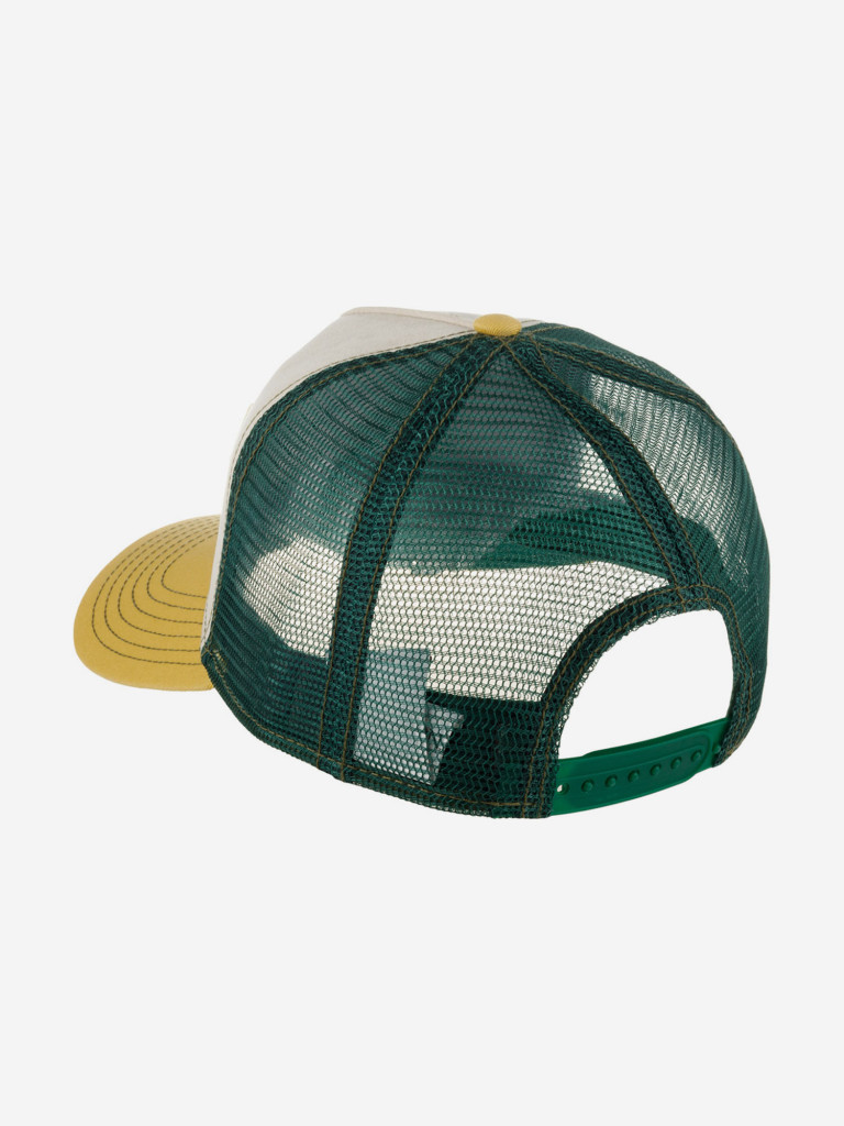 Бейсболка с сеточкой STETSON 7766105 TRUCKER CAP PLANTY S STETSON X THE FEEBLES (оливковый)